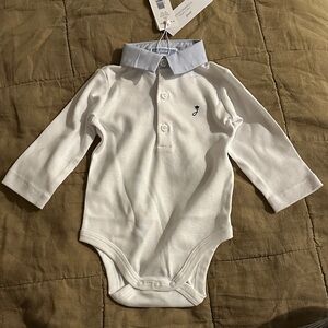 Jacadi Baby Bodysuit with Blue Tag